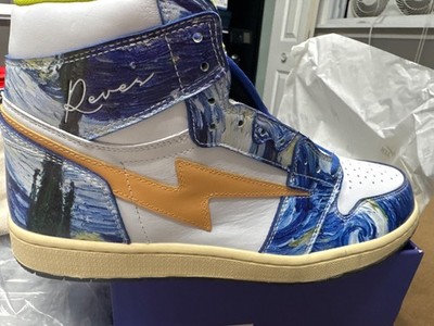Reves Paris x Kool Kiy High  Van Gogh   Size 13