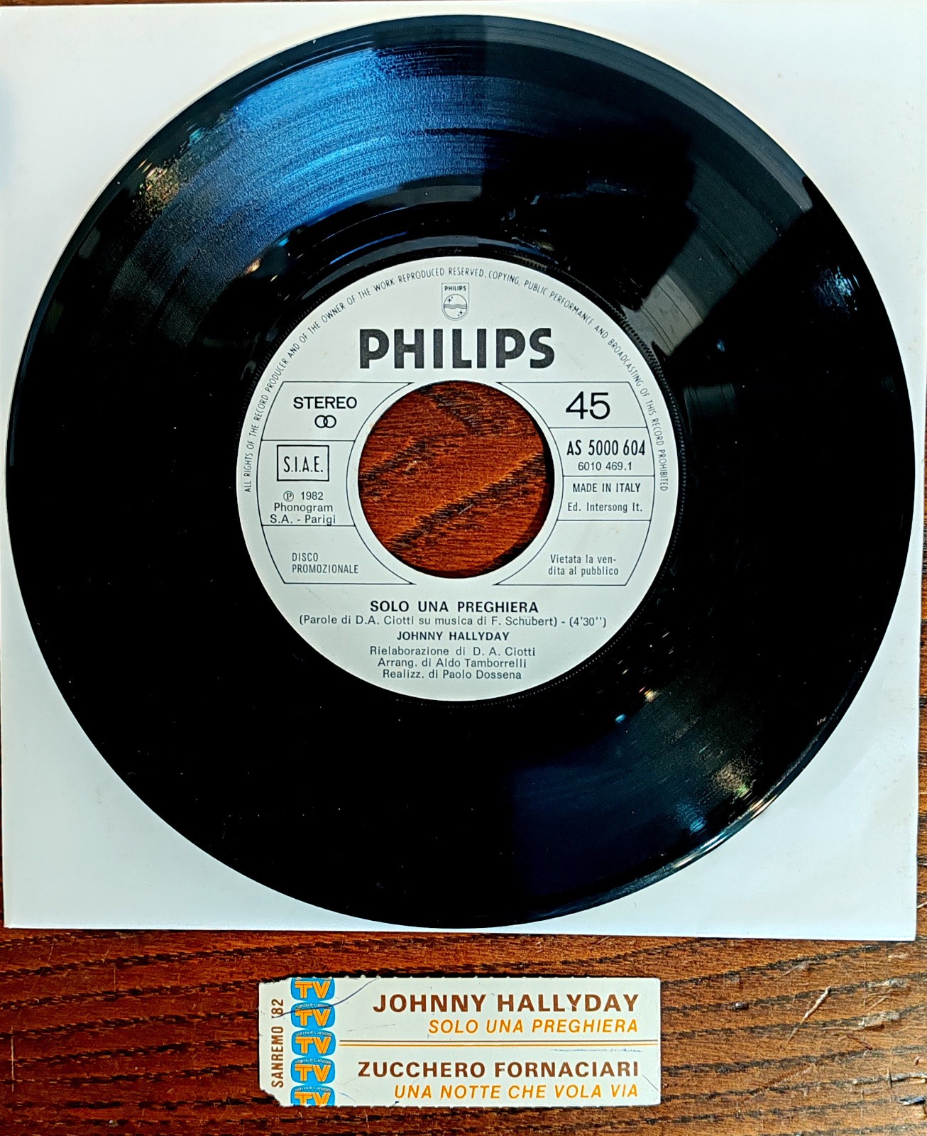 JOHNNY HALLYDAY ITALIE 7
