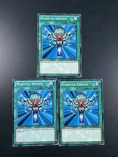 Yugioh - Monster Reborn X3 Playset - Common - 1st - Mixed Sets