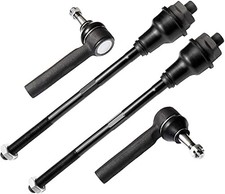 4 PC Inner/Outer Tie Rod End Kit FITS 1999-2006 Inner Outer Tie Rod End Kit