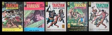 5 x Tarzan ( Heft 39,51,52,53,54 ) BSV Verlag - 5 schöne Grossbände von 1969