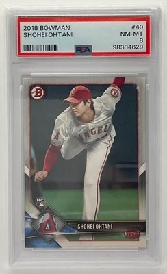 2018 Bowman - Shohei Ohtani #49 (RC) for sale online | eBay