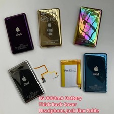 3800mAh Battery Back Cover Upgrade for iPod Video 5 5.5th Classic 6th 7th Thick