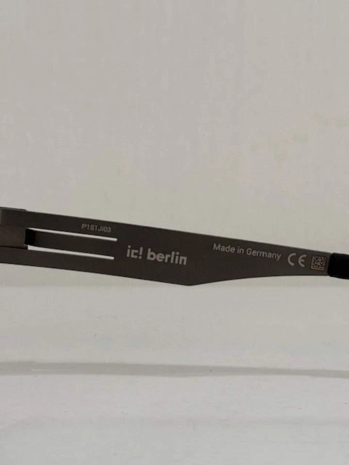 Lunettes de soleil Ic!Berlin Nate 63 15 150 Graphite Green lens 100% Authentic - Photo 3/4