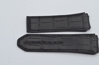 Zenith Rubber Watch Band 28mm for Pin Buckle 22-28 Black New