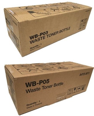 Konica-Minolta WB-P03 WB-P05 WX-106 Resttonerbehälter Waste Toner Bottle NEU!