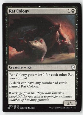 Rat Colony #101 (NM) Dominaria DOM Magic MTG