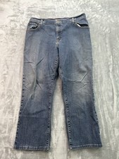 Vintage Levis 550 Jeans Womens Plus Sz 16S Blue Bootcut Mid Rise Western Cowgirl