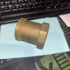 Central Heating Pump Extension 2" Long x 1-1/2" BSP Thread Extender Plumber