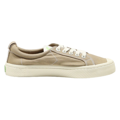 CARIUMA Niedrig Turnschuhe Braune Leinen Damen UK 6
