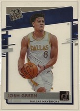2020-21 JOSH GREEN DONRUSS CLEARLY RATED ROOKIE CARD RC #64!. rookie card picture