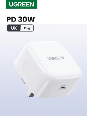 UGREEN 30W USB C Ladegerät Kompaktes Schnellladegerät für iPhone Billig24