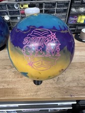 GEBRAUCHT - Bowling Ball -15lb RotoGrip "EXOTIC GEM" GESTECKT/AUFBEREITET