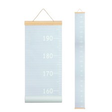 Growth Chart, Morandi Colors Hanging Wall Rul...