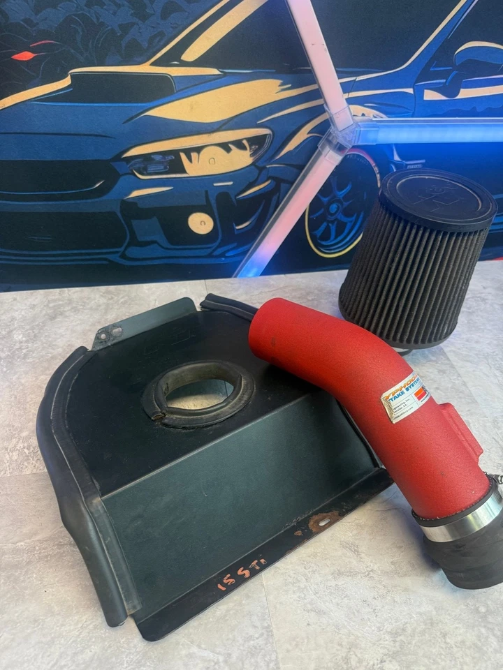 Entrada de aire frío K&N/tubo de aluminio de alto flujo Subaru STi 2015-2021 ej257 Foto 4 de 4