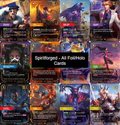 League of Legends - Riftbound Spiritforged - Folienkarten/Singles - UK-Verkäufer