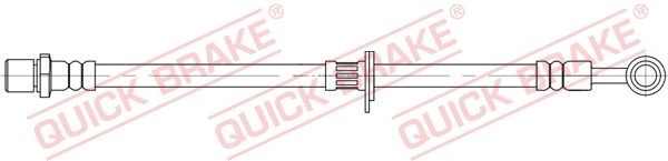 Quick Brake Bremsschlauch 58.817 Passend FüR Subaru-image