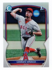 2023 Bowman Draft - Chrome Camden Minacci #BDC-23 Refractor (RC)