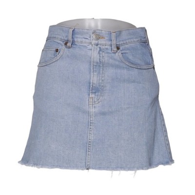 Melville, Jeansrock, Größe: 38, Blau, Baumwolle/Elasthan, Einfarbig, Denim #qpP