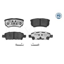 Satz Bremsbeläge Bremsklötze hinten für Jeep Compass MK49 Patriot MK74 | 2440