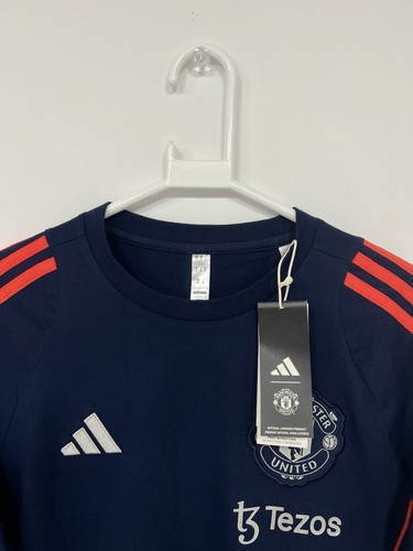 Manchester United X Adidas Men's Training T-Shirt Jersey 2023 Season Size Small - Picture 3 of 9