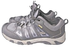 KEEN Oakridge Waterproof Hiking Shoes Men's Size 12 Magnet Gargoyle Gray