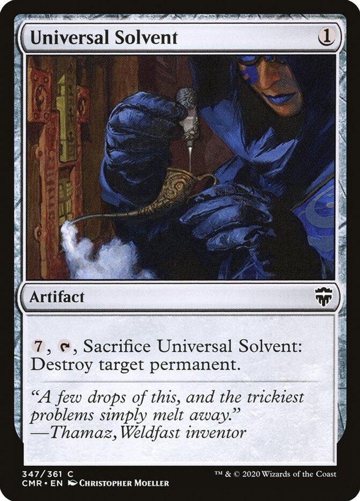Universal Solvent - Commander Legends CMR - 347 - NM - MTG