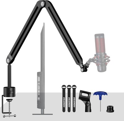 Mikrofonständer für Blue Yeti, HyperX QuadCast und andere - Arm mit Aufnahme-...