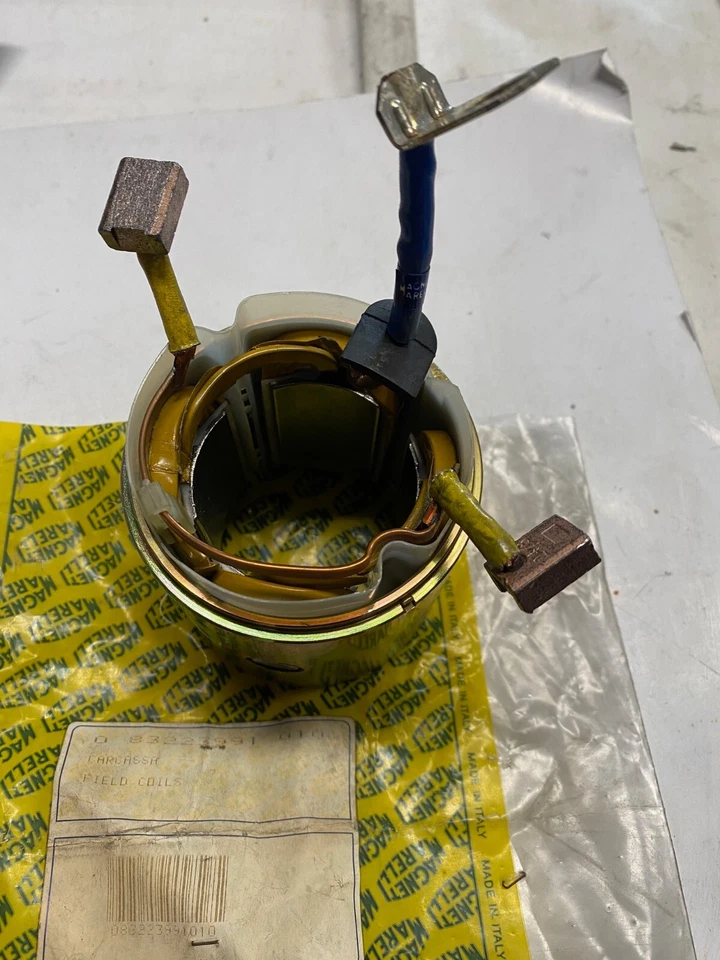 83223991 63223034 CARCASSA CAMPI MOTORINO MAGNETI MARELLI FIAT CINQUECENTO 700CC - Imagen 2 de 4