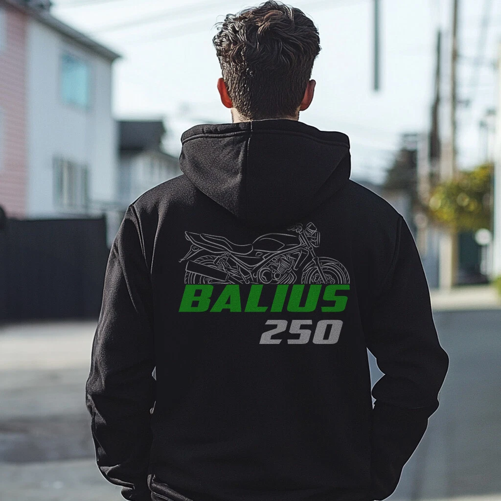Kawaasakii Balius 250 (ZR250, ZR-2) - Motorcycle Hoodie Pullover for Riders