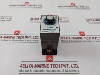 FUJI ELECTRIC ATM2PAD Motor Timer Mit Basis 0-60 Sek 110V 50/60HZ