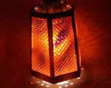 VTG 1980s Soviet Retro Coloured Disco Night Lamp USSR Rainbow Olympics-80