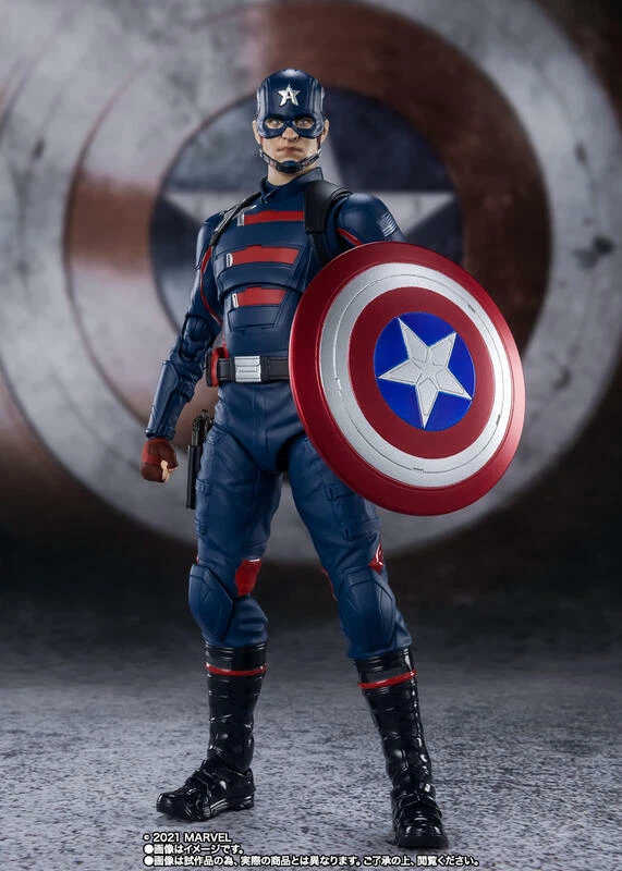 Bandai S.H.Figuarts Captain America John F.Walker Falcon and the Winter Soldier  - Image 2 of 4