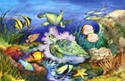 Ceramic Backsplash Tile Mural Sea Turtle Sea Ocean Life - Green Sea Turtles