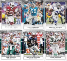 2017 Panini Playoff Football - Base & Legends Cards - Choose From Card #'s 1-200