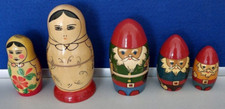 Zwerge Matroschka - Babuschka - 3-teilig - 2-teilig - Set