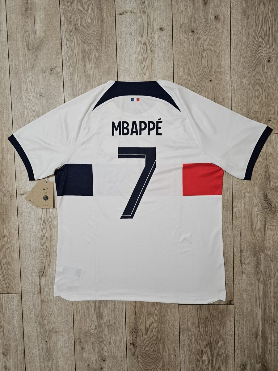 PSG PARIS SAINT-GERMAIN 2024 AWAY MBAPPE FOOTBALL SHIRT SOCCER