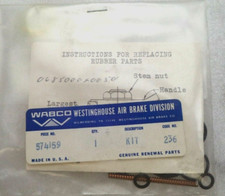 Kit de repuesto de piezas de goma para válvula de freno de aire WABCO, P/N 574159