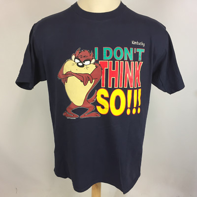 Vintage 90s Grunge Surf Skate TAZ Looney Tunes Cartoon
