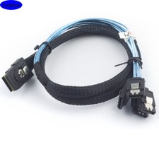 MINI SAS SFF-8087 to 4 Ports SATA connection Cable For Server