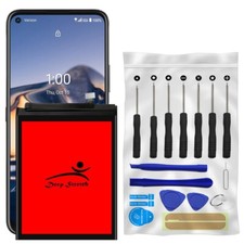 Extended Slim 4600mAh Battery  Screwdriver Tool Set For Nokia 8 V 5G UW TA-1257