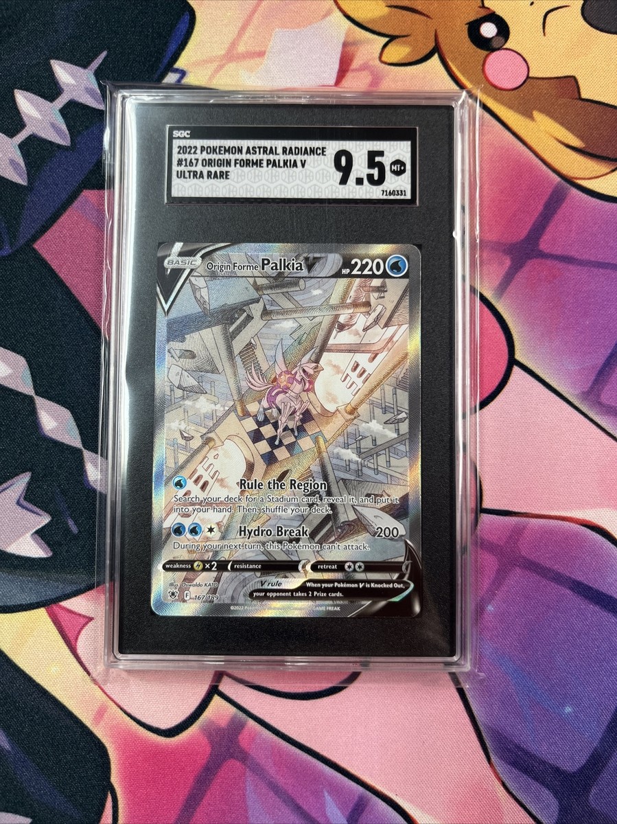 SGC 9.5 Origin Forme Palkia V (Full Art) Pokemon Astral