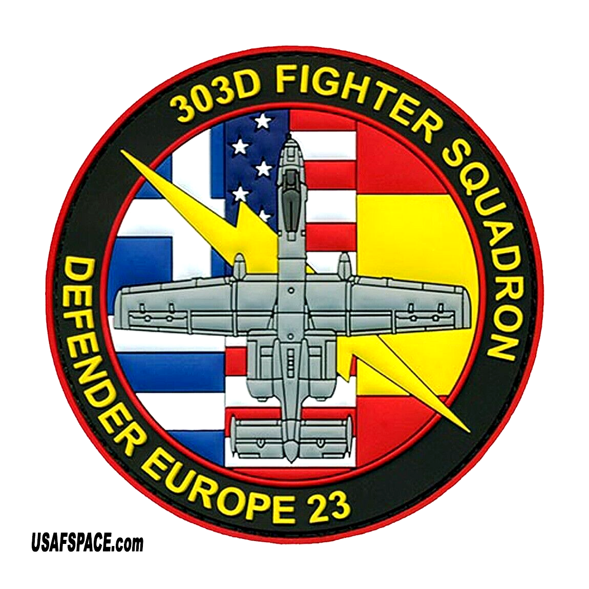 USAF 354th FS A-10 THUNDERBOLT PVCパッチ s-l1200.png
