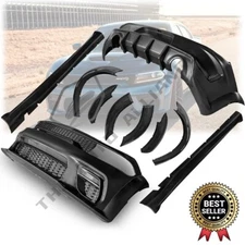 for 2015-23 Dodge Charger SRT HellCat Style Complete Widebody Bumper Kit Bracket