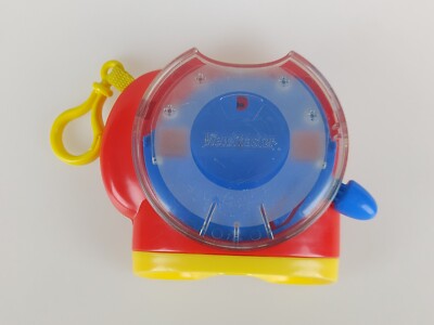 Horizontal Model O w/ Clip Red Blue Yellow 3D View-Master Viewer 2002 Working