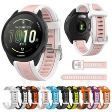 Band Wrist Silicone Strap For Garmin Forerunner 165 / 165 Music 245 645 55 Sport