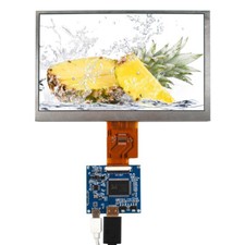 7inch AT070TNA2 1024X600 LCD Screen With HD Board 5VDC Power No OSD