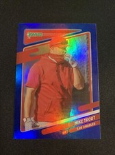 2021 Donruss Mike Trout Photo Variation Blue Holo Parallel #170 LA Angels