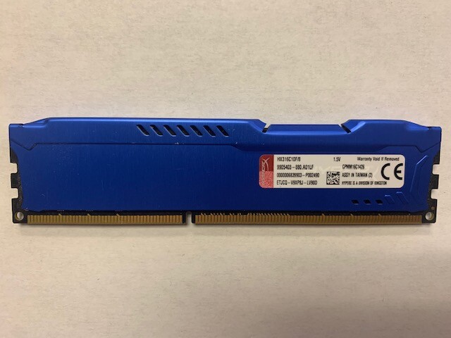 kingston hx316c10f 8