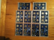 1999-2009-S-PROOF -STATE QUARTERS COMPLETE SET-56 BU UNC PROOF COINS